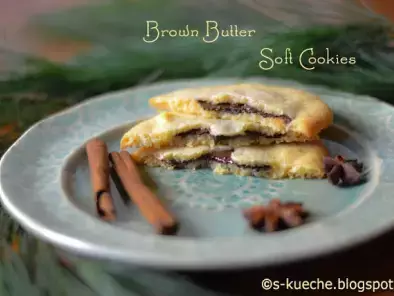 Rezept Adventskalender: 23. türchen: brown butter soft cookies