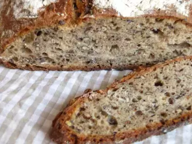 Rezept Brot mit zweierlei linsen