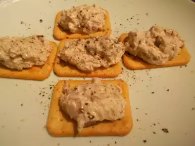 Rezept Thunfisch ~ creme auf cracker