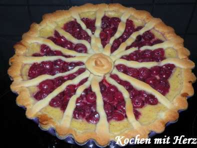 Rezept Mandelcreme-kirsch-tarte