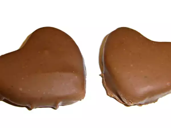 Rezept Homemade candy bars und herzen