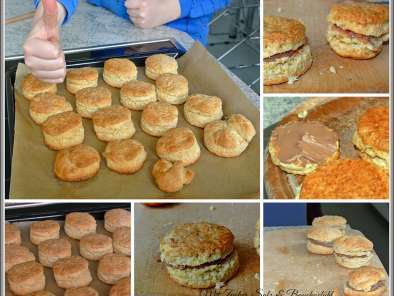 Rezept Kinder in der küche: scones & brotaufstrich aus schokolade und frischkäse