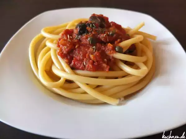 Rezept Spaghetti alla puttanesca