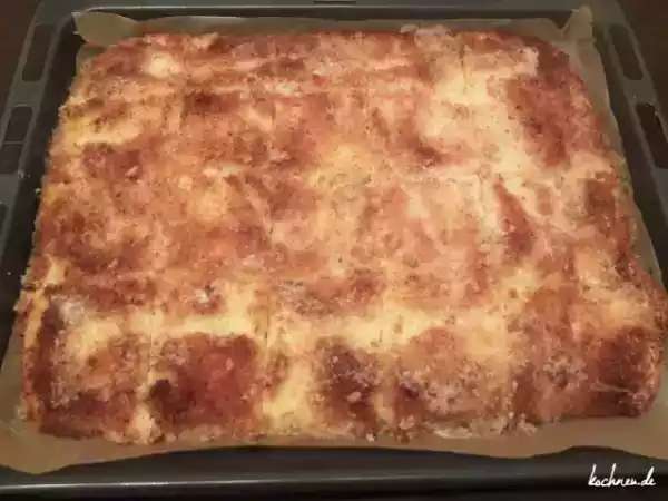 Rezept Kokos – buttermilch – blechkuchen