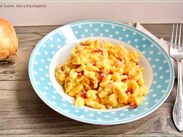 Rezept Hausgemachte käsespätzle