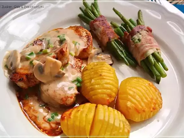 Rezept Schweinemedaillons in champignonrahmsoße