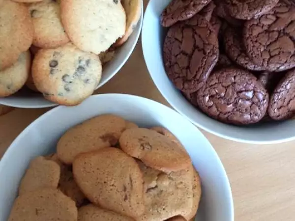 Rezept 3erlei cookies