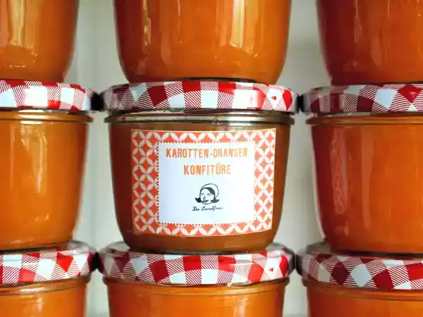 Rezept Karotten-orangen konfitüre - nammi!