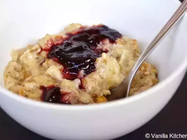 Rezept Für die kalten tage: pb&j oatmeal