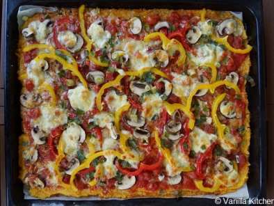 Rezept Polenta-pizza
