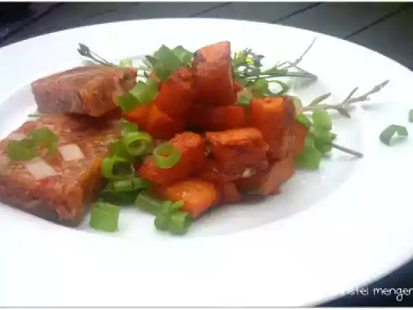 Rezept Gebratene süßkartoffel