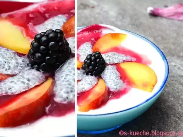 Rezept Pfirsich melba frühstück