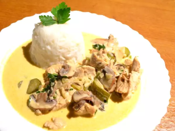 Rezept Puten-stroganoff