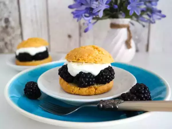 Rezept Brombeer-shortcakes von sia's soulfood