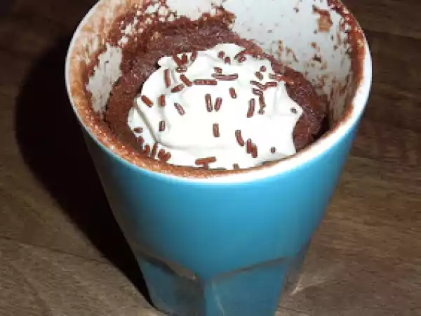 Rezept Mug cake mit nutella