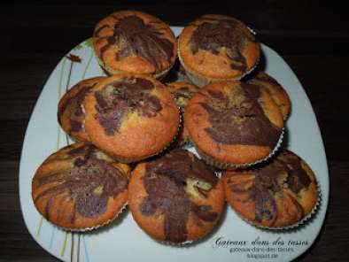 Rezept Marmor-cupcakes mit schaumkuss-mascarpone-frosting