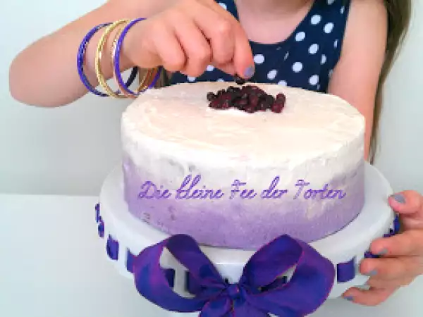 Rezept Angel cake trifft auf heidelbeeren