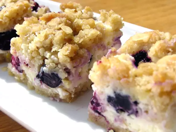 Rezept Orangen-käsekuchen mit blaubeeren