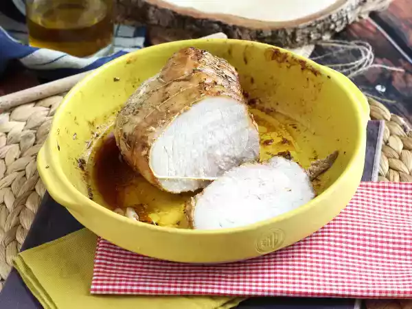 Rezept Wie bereitet man einen schweinebraten im ofen zu?