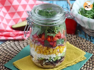 Rezept Mexikanischer salat aus dem glas