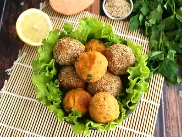 Rezept Falafel aus süßkartoffeln