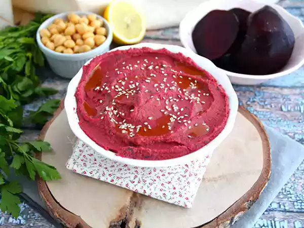 Rezept Rote-bete-hummus