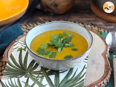 Rezept Suppe mit butternut und korallenlinsen