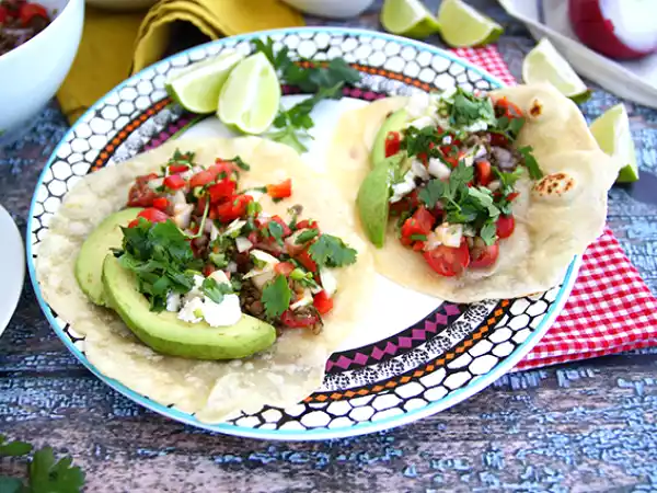Rezept Vegetarische linsen-tacos
