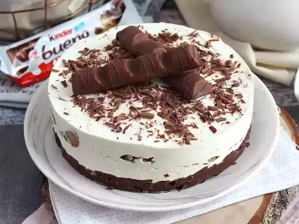 Rezept Fabelhafter kinder bueno no-bake-käsekuchen