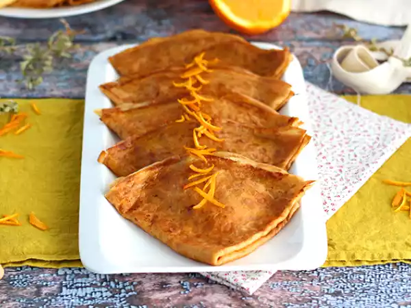 Rezept Crêpes suzette, das traditionelle rezept