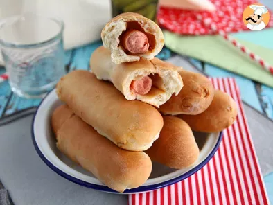 Rezept Spiro dogs, hausgemachte hot dogs