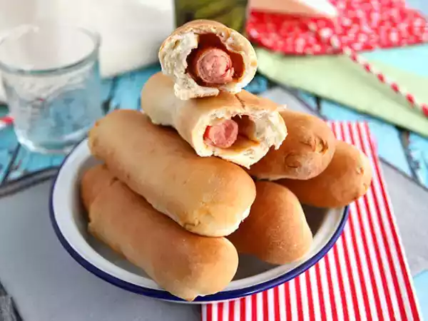Rezept Spiro dogs, hausgemachte hot dogs