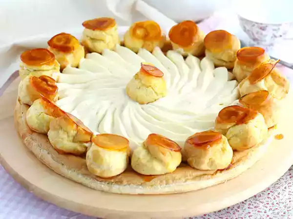 Rezept Saint honoré, das rezept schritt für schritt und im video erklärt