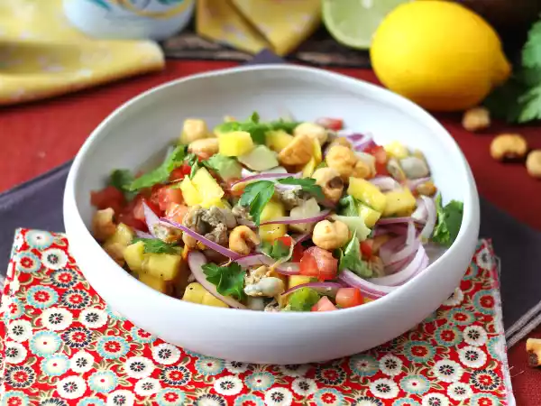 Rezept Ceviche mit herzmuscheln aus der dose