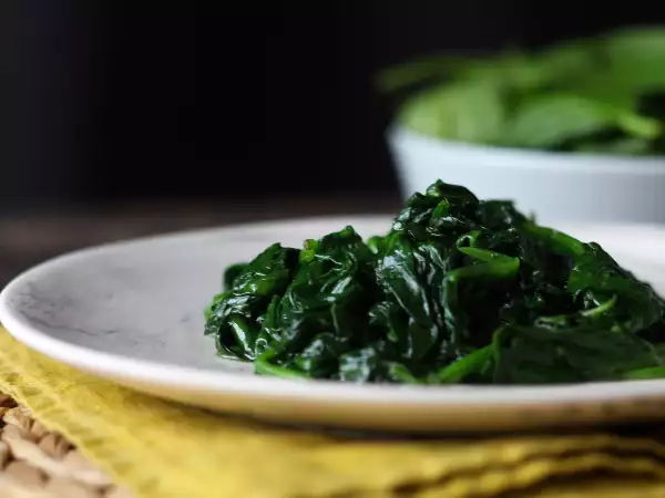 Rezept Gebratener spinat, die leckere und einfache beilage
