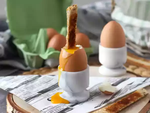 Rezept Gekochte eier im air fryer