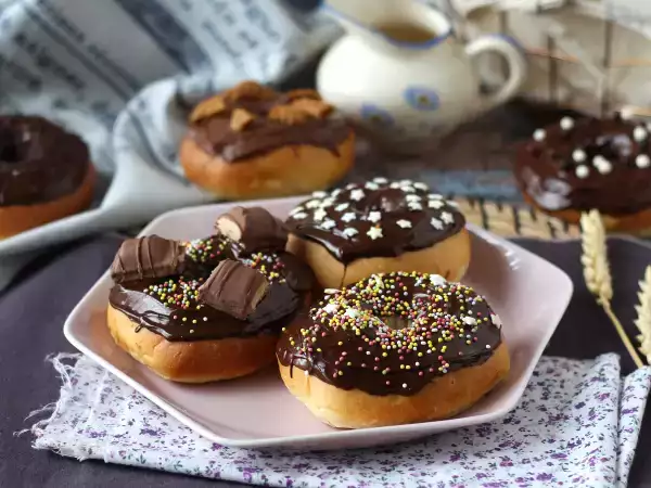 Rezept Donuts aus dem ofen, die gesunde, aber leckere variante