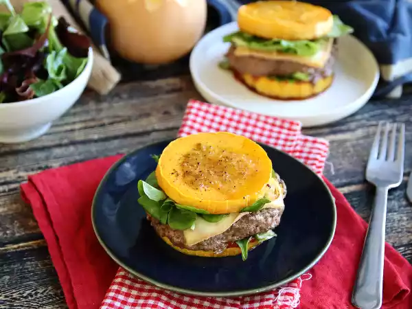 Rezept Butternut-burger (garantiert ohne brot!)