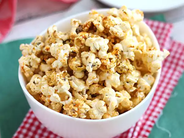 Rezept Popcorn mit pizzageschmack