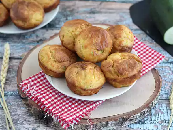 Rezept Zucchini-ziegenkäse-muffins