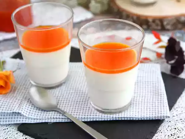 Rezept Vanille-panna-cotta mit aprikosencoulis