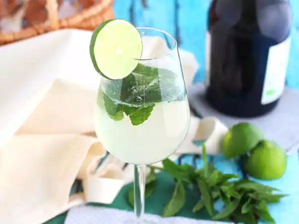 Rezept Königlicher mojito mit prosecco