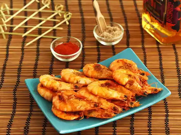 Rezept Mit whisky flambierte garnelen, das rezept im detail