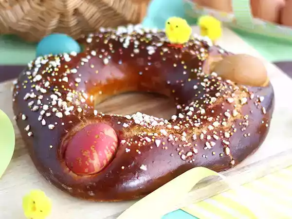 Rezept Mouna, traditionelles osterbrioche