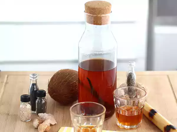 Rezept Arrangierter rum vanille zimt