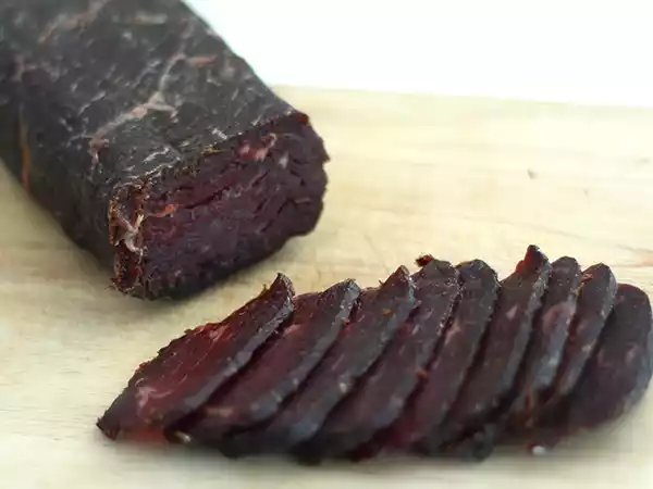 Rezept Bündnerfleisch oder getrocknetes rindfleisch