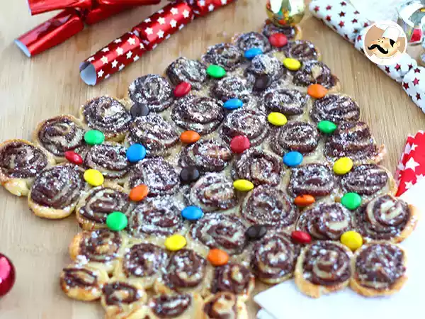 Rezept Nutella-tannenbaum zum teilen