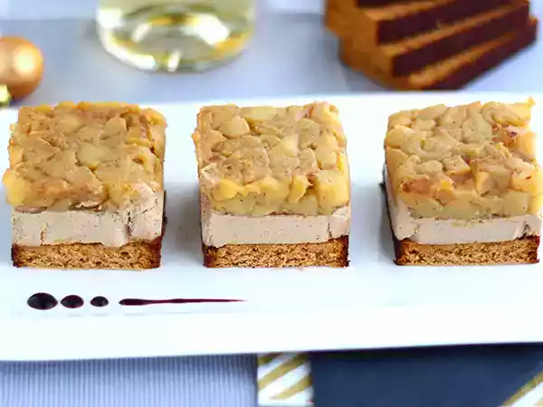 Rezept Mini tatins von gänseleber