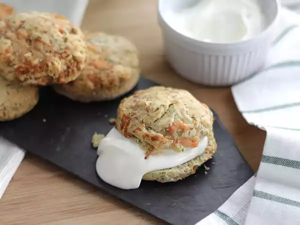 Rezept Scones mit räucherlachs und dill