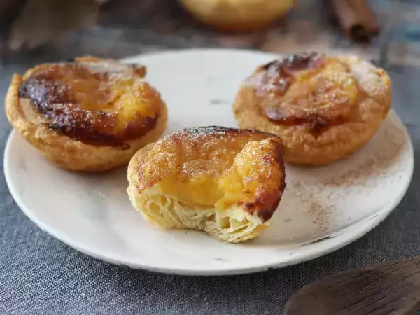 Rezept Pastéis de nata in der heißluftfritteuse. das schnelle und einfache rezept für die traditionelle portugiesische süßspeise.